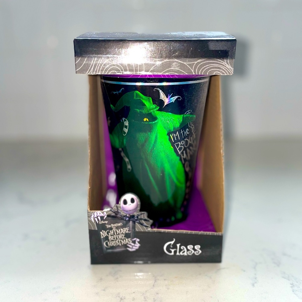 The Nightmare Before Christmas Glass Cup